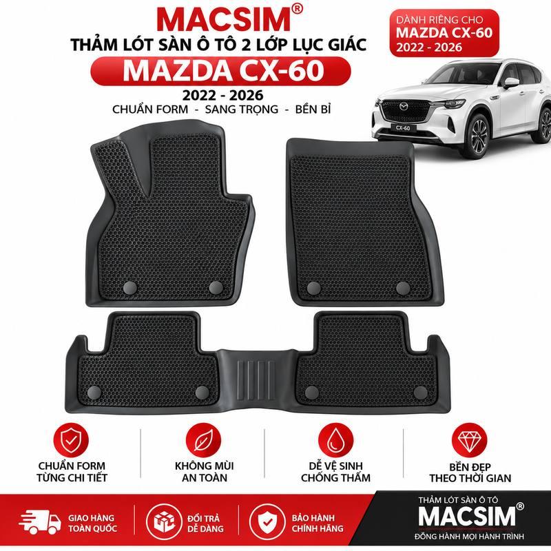 Thảm lót ô tô Mazda CX60 (Mã 01 LG)