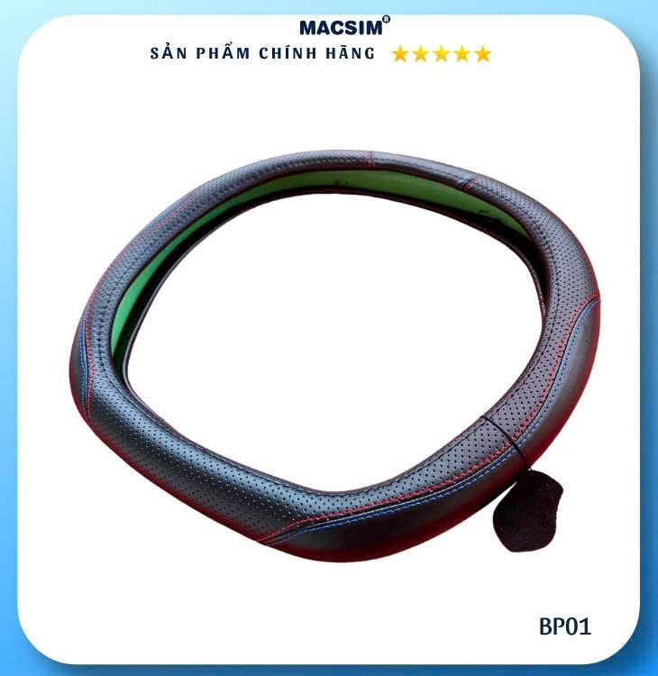 Bọc vô lăng ô tô da Napan lõi silicon DDcut BP01
