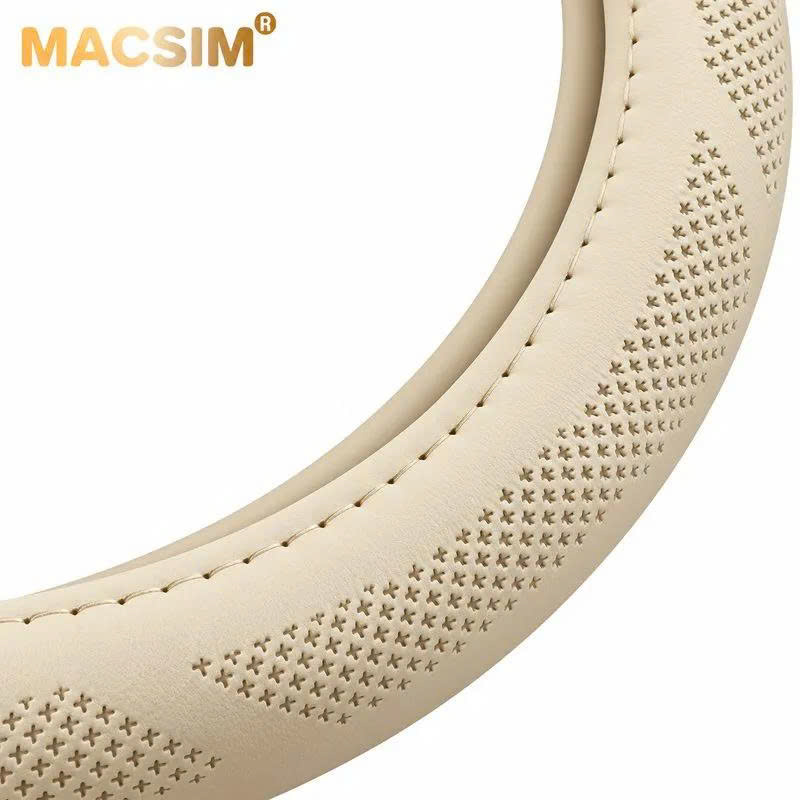 Bọc Vô Lăng Ô Tô Jeep Grand Cherokee MACSIM – 8933 be – Da Napan. lõi silicon