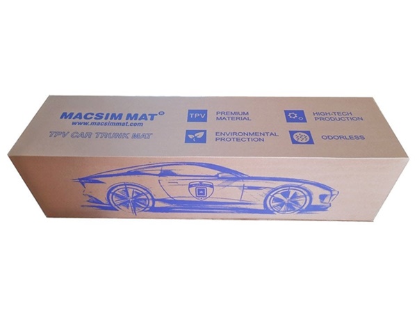 Thảm lót cốp hn xe ô tô Mercedes S class S400L/S320L 2014-2020 nhãn hiệu Macsim chất liệu TPV cao cấp màu đen (D0021)