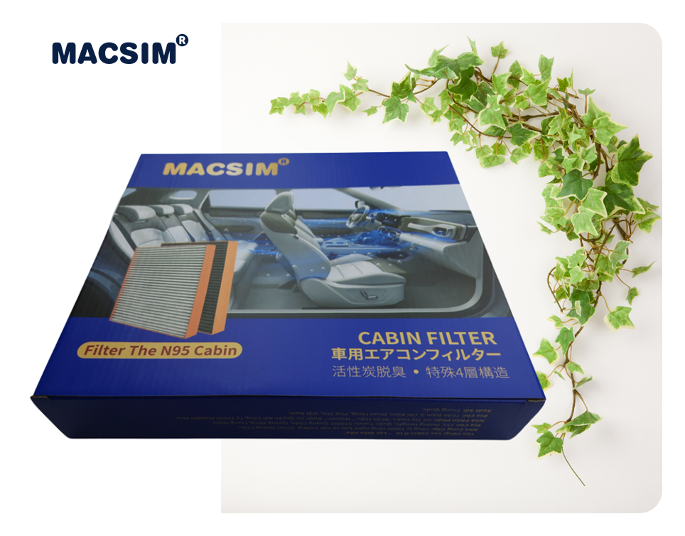 Lọc gió điều hòa cao cấp Macsim N95 xe ô tô Nissan NP 300 -2015 (mã MS22011a1); Outlander IV (GN) đời 2021–2024