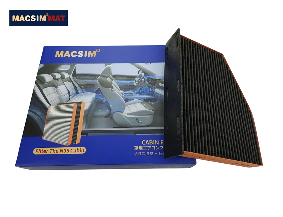 Lọc gió điều hòa cao cấp Macsim N95 xe ô tô Audi Q3 2013 -2017;  Volkswagen Tiguan 2013 - 2015 - 2017;  Volkswagen Passat 2011- 2017 (mã MS2939)