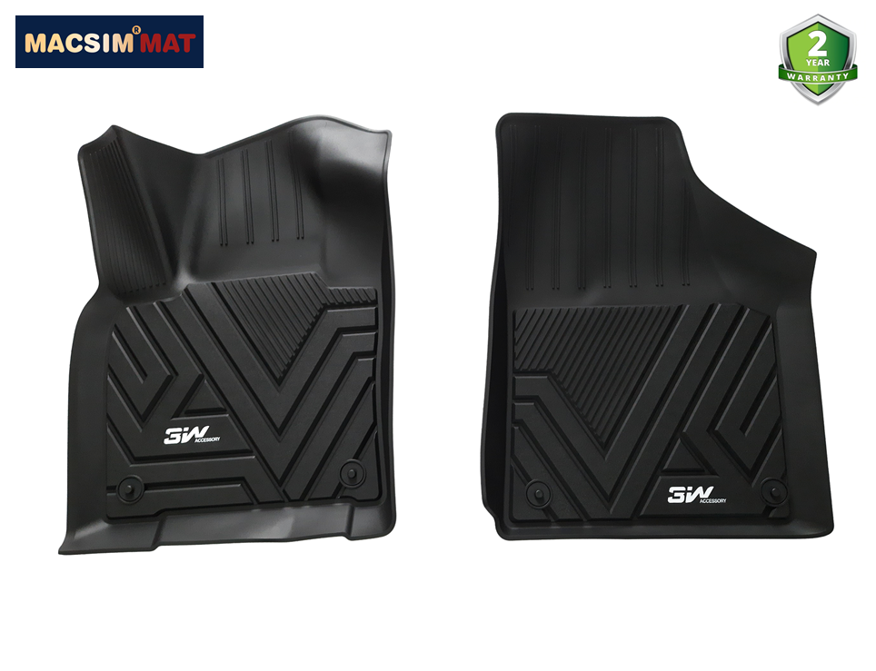 Thảm lót sàn xe ô tô Volkswagen Teramont ( 7 seat) Nhãn hiệu Macsim 3W 3 hàng ghế