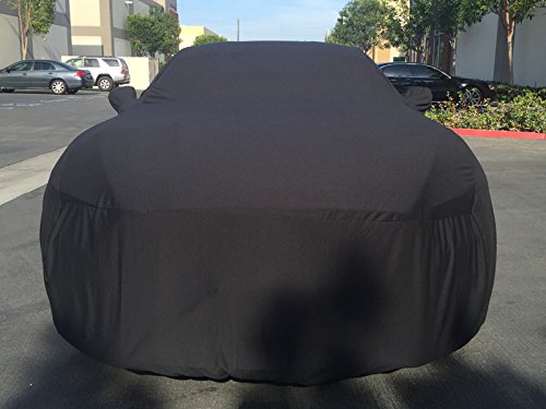 Bạt phủ ô tô BMW X5 nhãn hiệu Macsim sử dụng trong nhà chất liệu vải thun - màu đen và màu đỏ