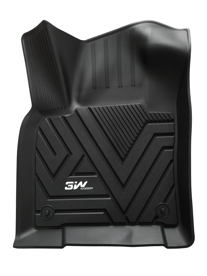 Thảm lót sàn xe ô tô Volkswagen Teramont ( 7 seat) Nhãn hiệu Macsim 3W 3 hàng ghế