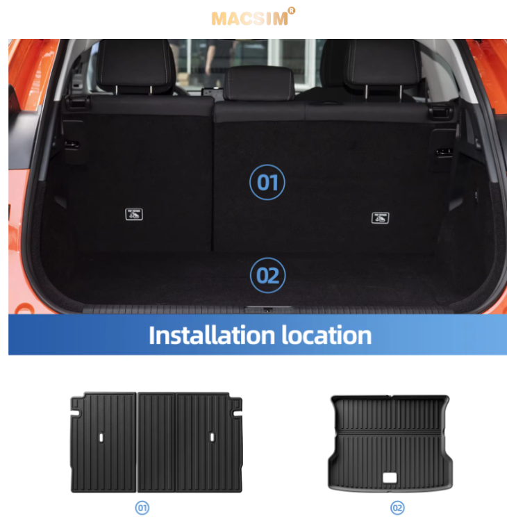 Thảm bảo vệ lưng ghế  - Tấm bảo vệ lưng ghế BMW X5 2019+ Nhãn hiệu Macsim