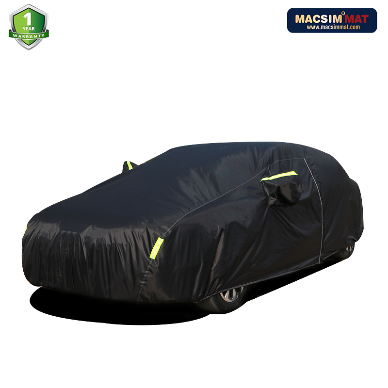 Bạt phủ ô tô bán tải Isuzu D-Max nhãn hiệu Macsim sử dụng trong nhà và ngoài trời chất liệu Polyester - màu đen
