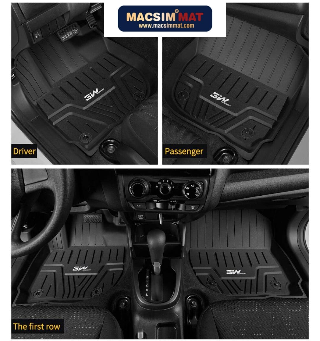 Thảm nhựa đúc nguyên khối Honda CRV 2018-2022 Macsim 3W