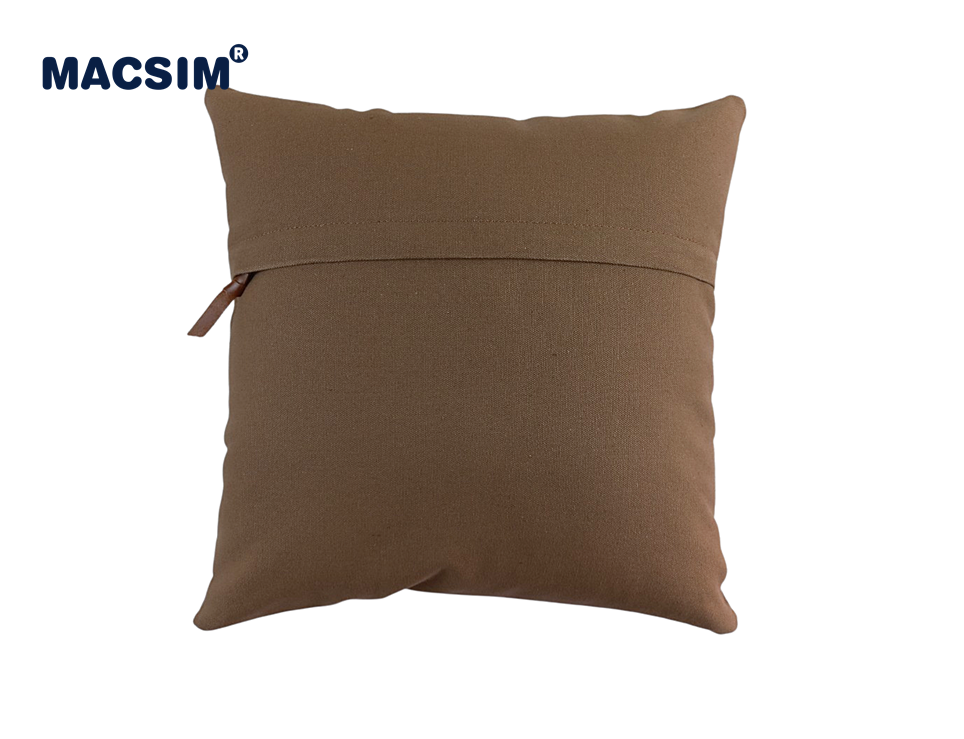 Gối tựa lưng ô tô, gối tựa đầu đa năng, gối sofa cao cấp Macsim kích thước 40cm x 40cm màu vàng