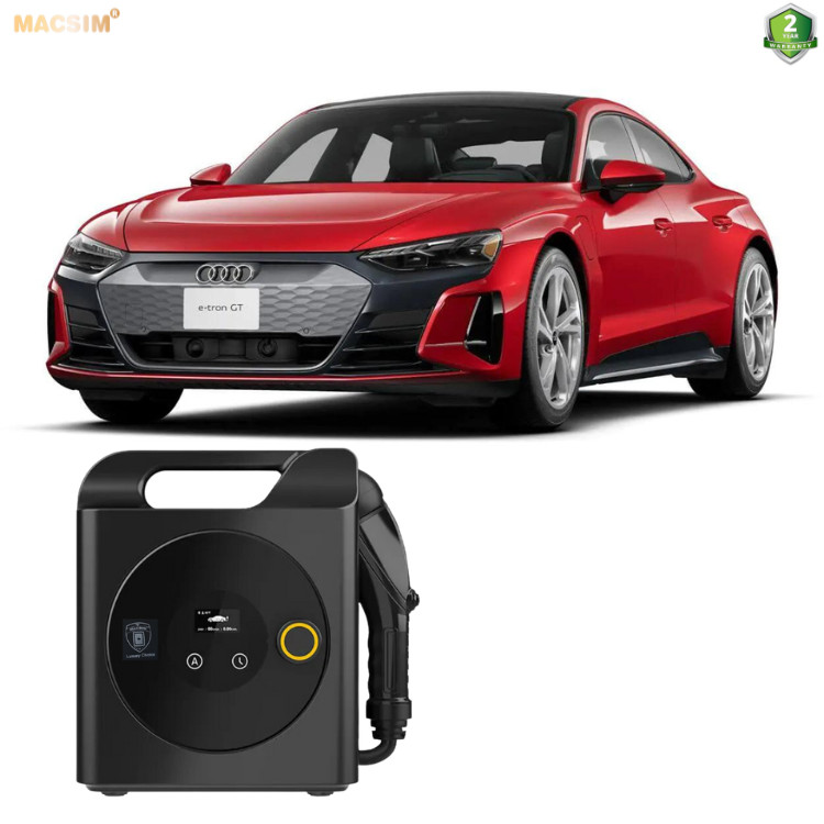 Sạc ô tô điện Audi E-Tron GT quattro ev - Sạc di động cao cấp 3,68KW (6-16A) chính hãng Macsim