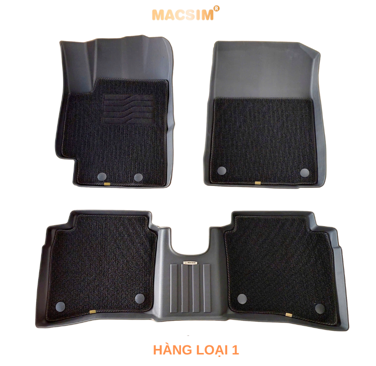 Thảm lót sàn 2 lớp sd3 Hyundai Accent 2024 - Nhãn hiệu  Macssim (Giảm giá nhưng chất lượng không giảm)