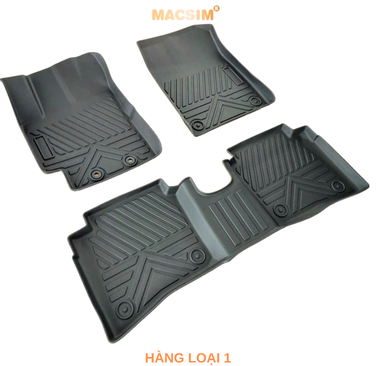 Thảm lót sàn ô tô Hyundai Accent 2024 +  Macsim - TPE chuẩn phom, Sử dụng lâu dài (Mã 03)