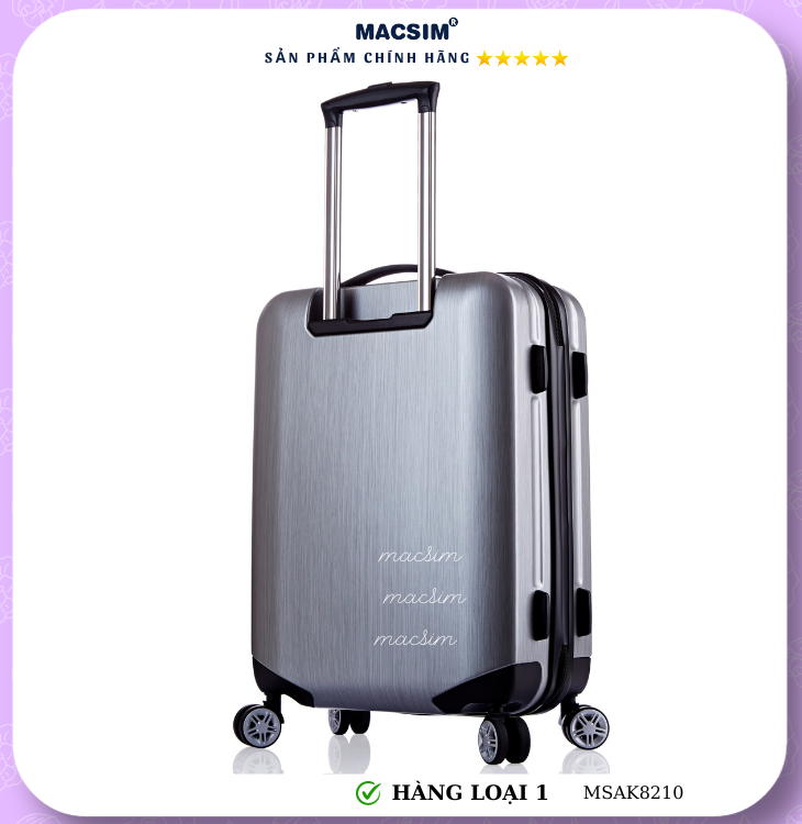 Vali cao cấp Macsim Aksen hàng loại 1 MSAK8210 cỡ 20inch