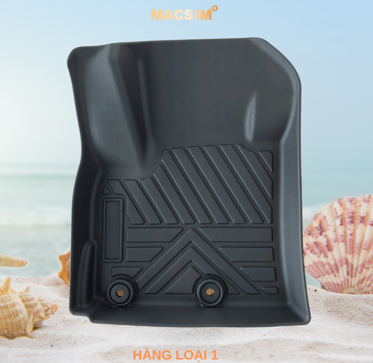 Thảm lót sàn ô tô Mitsubishi Attrage 2023+ Macsim - Tpe chuẩn phom, Dễ Vệ Sinh (Mã 03)