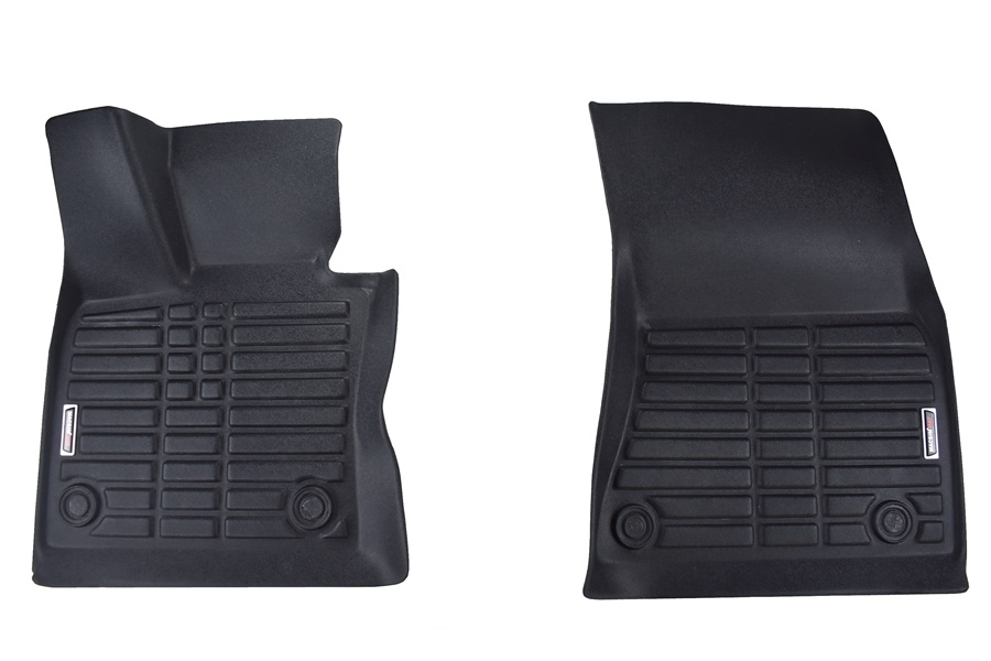 Thảm lót sàn xe ô tô  BMW X6 2015-2019 nhãn hiệu Macsim  chất liệu nhựa TPE đúc khuôn cao cấp - màu đen