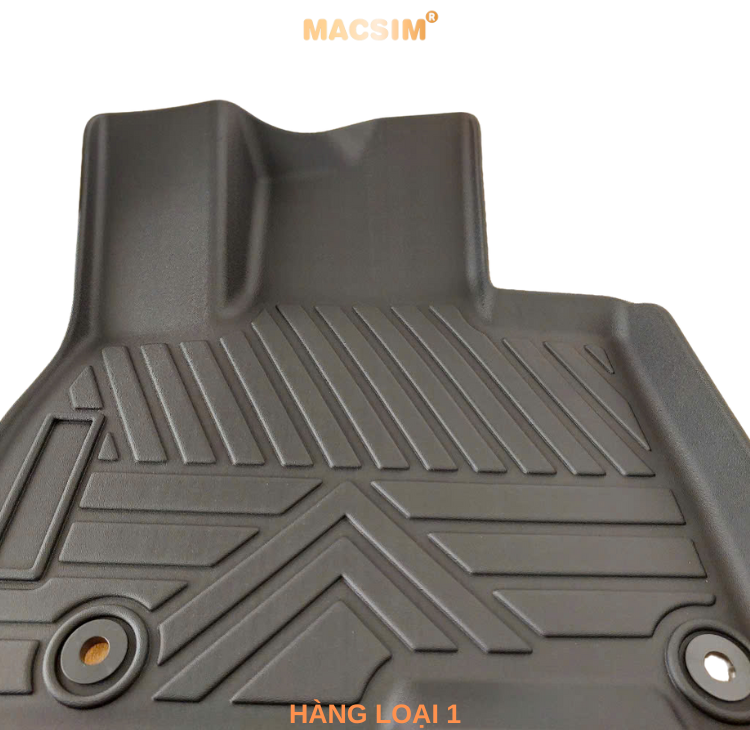 Thảm lót sàn ô tô Kia Carnival 2022   Macsim - TPE chuẩn phom, dễ vệ sinh (Mã 03)