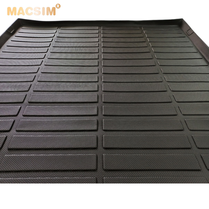 Thảm lót cốp sd Kia Sorento 2021- 2022 nhãn hiệu Macsim chất liệu TPE cao cấp màu đen