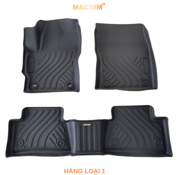 Thảm lót sàn ô tô Toyota Cross 2020 Macsim - Tpe chuẩn phom, Sử dụng lâu dài (Mã 03)