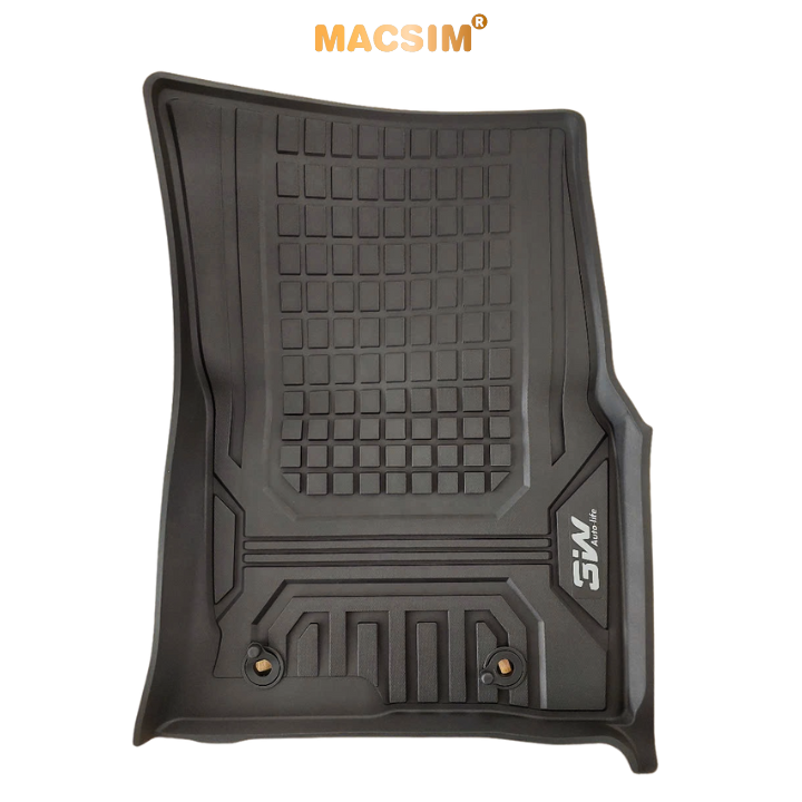 Thảm lót sàn xe ô tô Toyota LAND CRUISER 2024 7 SEATS/ Lexus LX600 nhãn hiệu Macsim 3W - TPE đúc khuôn cao cấp, Dễ vệ sinh
