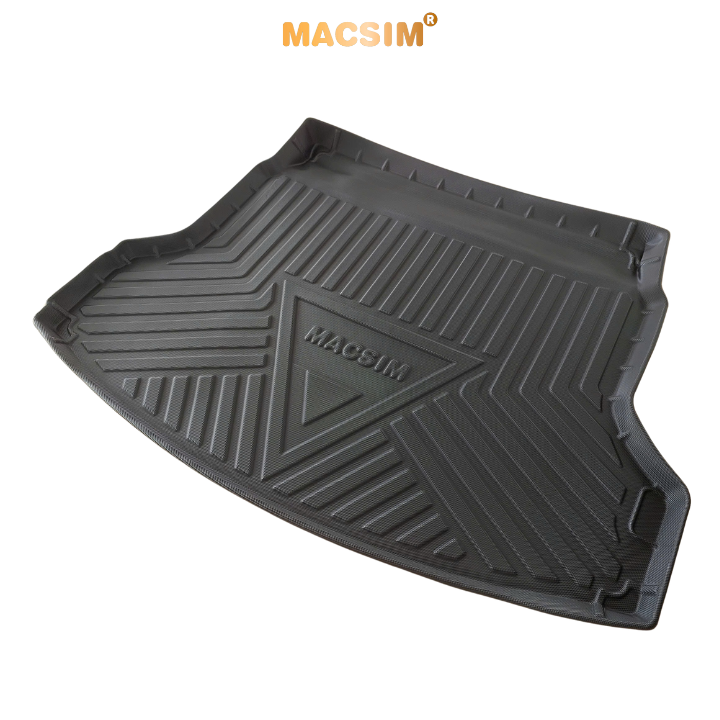Thảm lót cốp ô tô Honda CRV 2012-2016 Macsim- TPV Chuẩn Form, Dễ Vệ Sinh (mã 06)