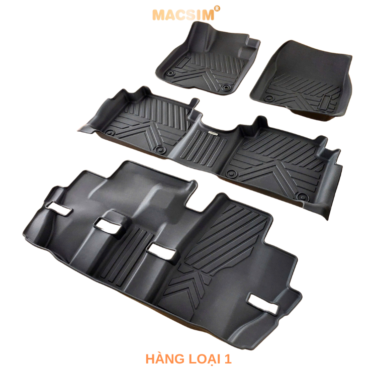 Thảm 3 hàng ghế lót sàn 1 lớp sd3 Honda CRV 2017- 2022 Nhãn hiệu Macsim (Giảm giá nhưng chất lượng không giảm)