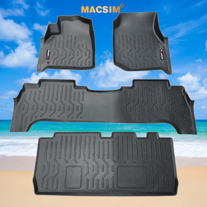 Thảm lót sàn 3 hàng ghế Toyota LC100 1998-2007 (hn) nhãn hiệu Macsim