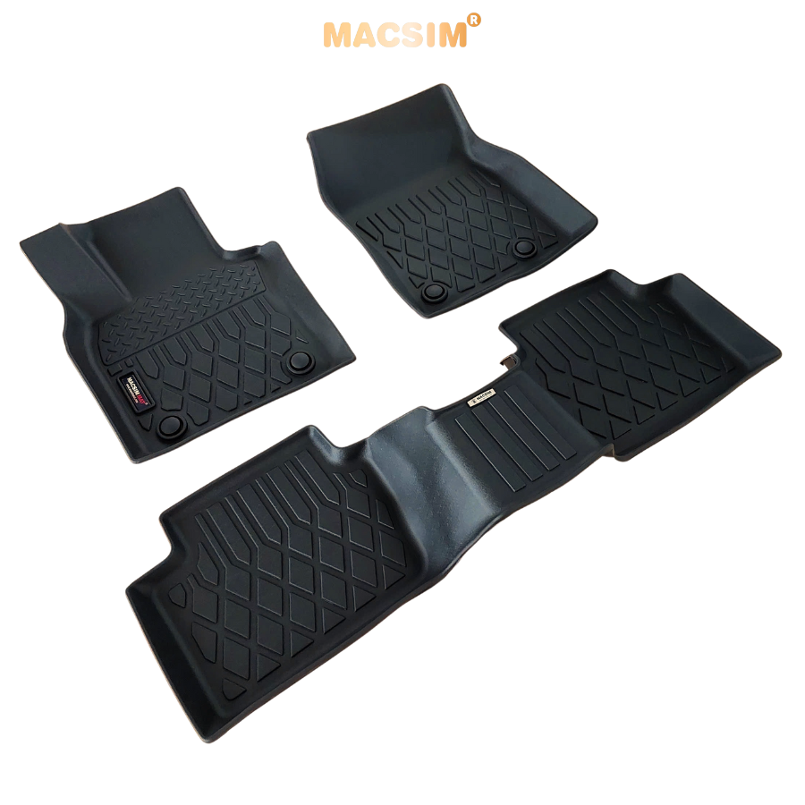 Thảm lót sàn xe ô tô Mazda CX30 (sd) Nhãn hiệu Macsim chất liệu nhựa TPE cao cấp màu đen