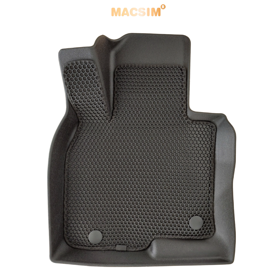 Thảm Lót Sàn Ô Tô Mazda CX8 Macsim – 2 Lớp cao su đen, Chuẩn Phom, Sử dụng lâu dài (Mã 01)