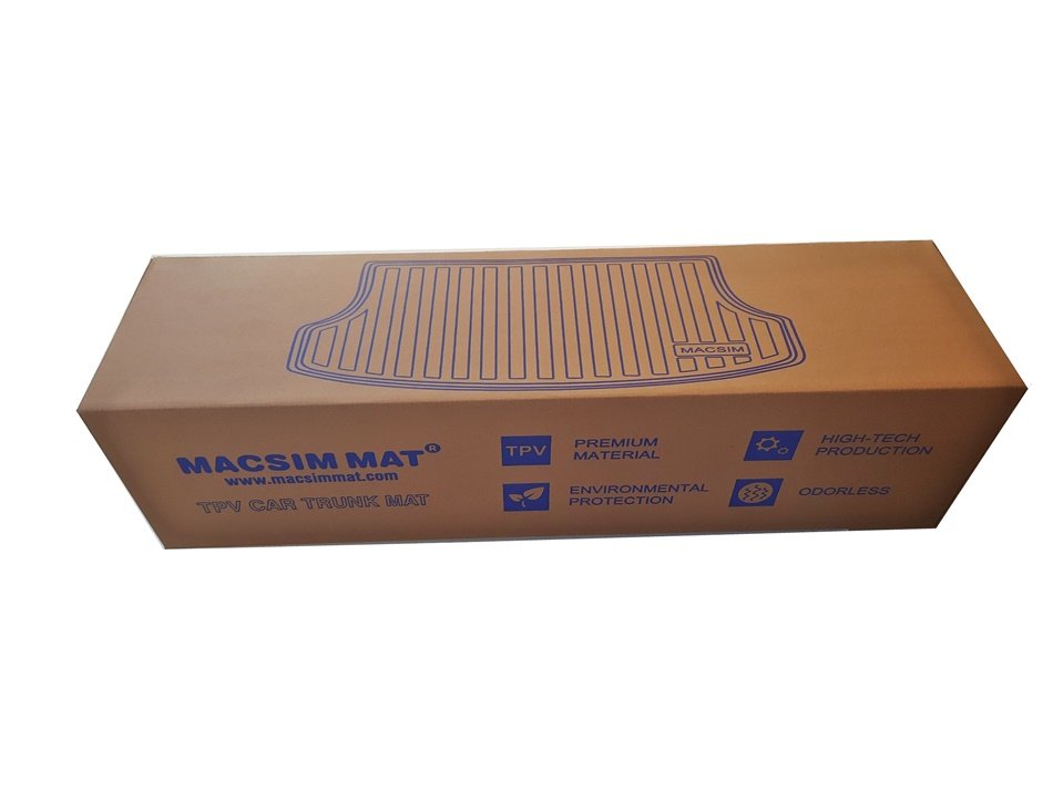 Thảm lót cốp xe ô tô Suzuki XL7 nhãn hiệu Macsim chất liệu TPV cao cấp màu đen (F211)