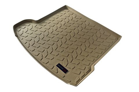 Thảm lót cốp hn xe ô tô JAGUAR F PACE 2015- nhãn hiệu Macsim chất liệu TPV cao cấp màu be(147)