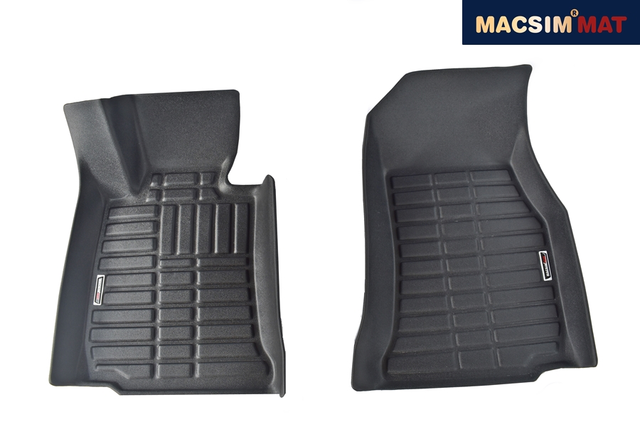( Lẻ hàng ghế 1) Thảm lót sàn xe ô tô  BMW 2 SERIES 2014 + nhãn hiệu Macsim  chất liệu nhựa TPE đúc khuôn cao cấp - màu đen