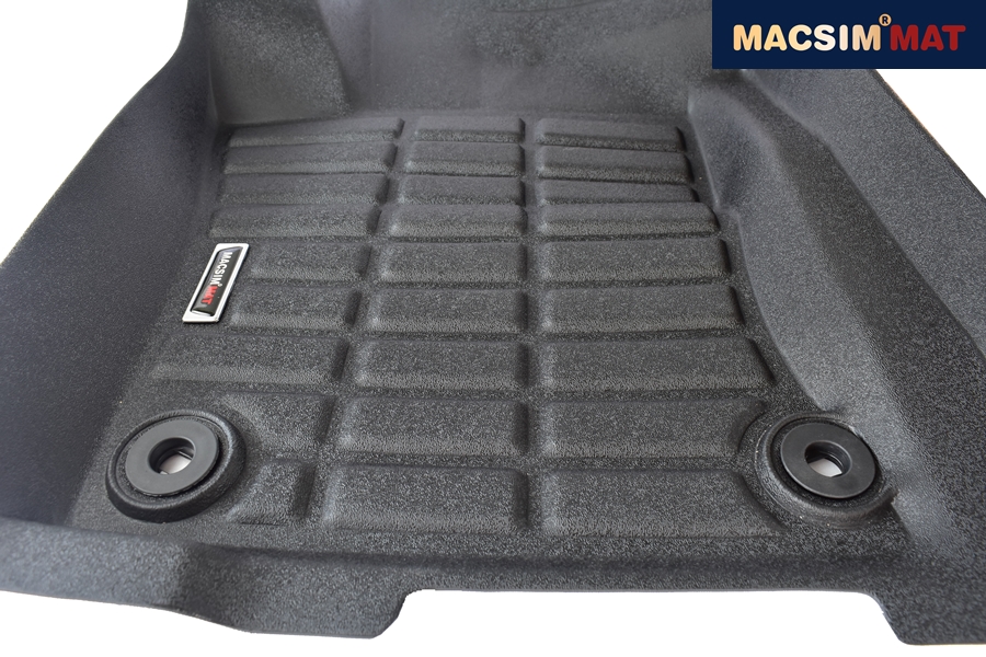 Thảm lót sàn xe ô tô JAGUAR  XF (2017+) Nhãn hiệu Macsim chất liệu nhựa TPE cao cấp màu đen