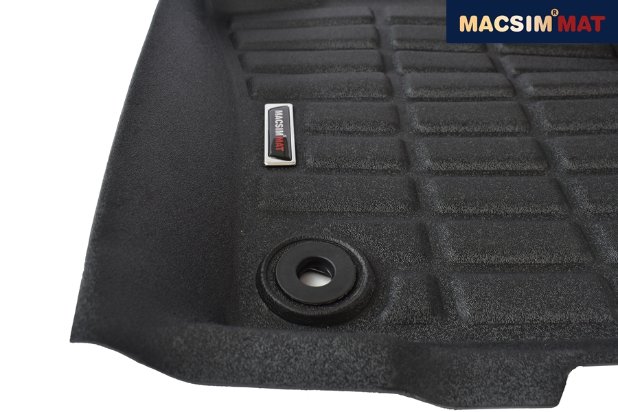 Thảm lót sàn xe ô tô JAGUAR  XF (2017+) Nhãn hiệu Macsim chất liệu nhựa TPE cao cấp màu đen