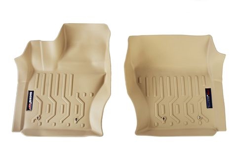 Thảm lót sàn xe ô tô Land Rover range rover 2011-2018 Nhãn hiệu Macsim chất liệu nhựa TPV cao cấp màu be