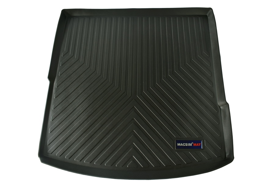 Thảm lót cốp hn xe ô tô Mercedes GLE 2016-2019 nhãn hiệu Macsim chất liệu TPV cao cấp màu đen (025)