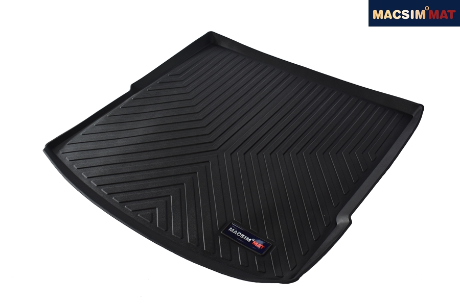 Thảm lót cốp hn xe ô tô Mercedes GLE 2016-2019 nhãn hiệu Macsim chất liệu TPV cao cấp màu đen (025)