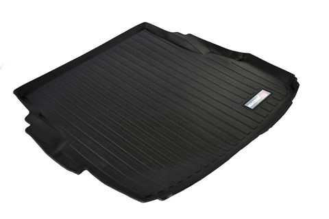Thảm lót cốp xe ô tô JAGUAR XE 2015- nhãn hiệu Macsim chất liệu TPV cao cấp màu đen - trơn