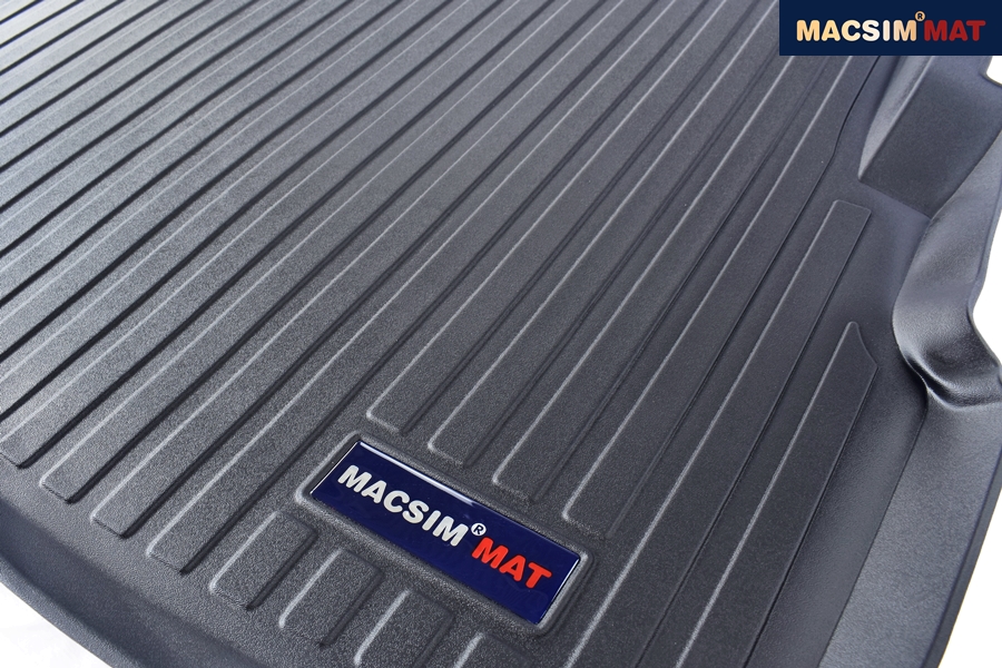 Thảm lót cốp xe ô tô JAGUAR XE 2015- nhãn hiệu Macsim chất liệu TPV cao cấp màu đen - trơn