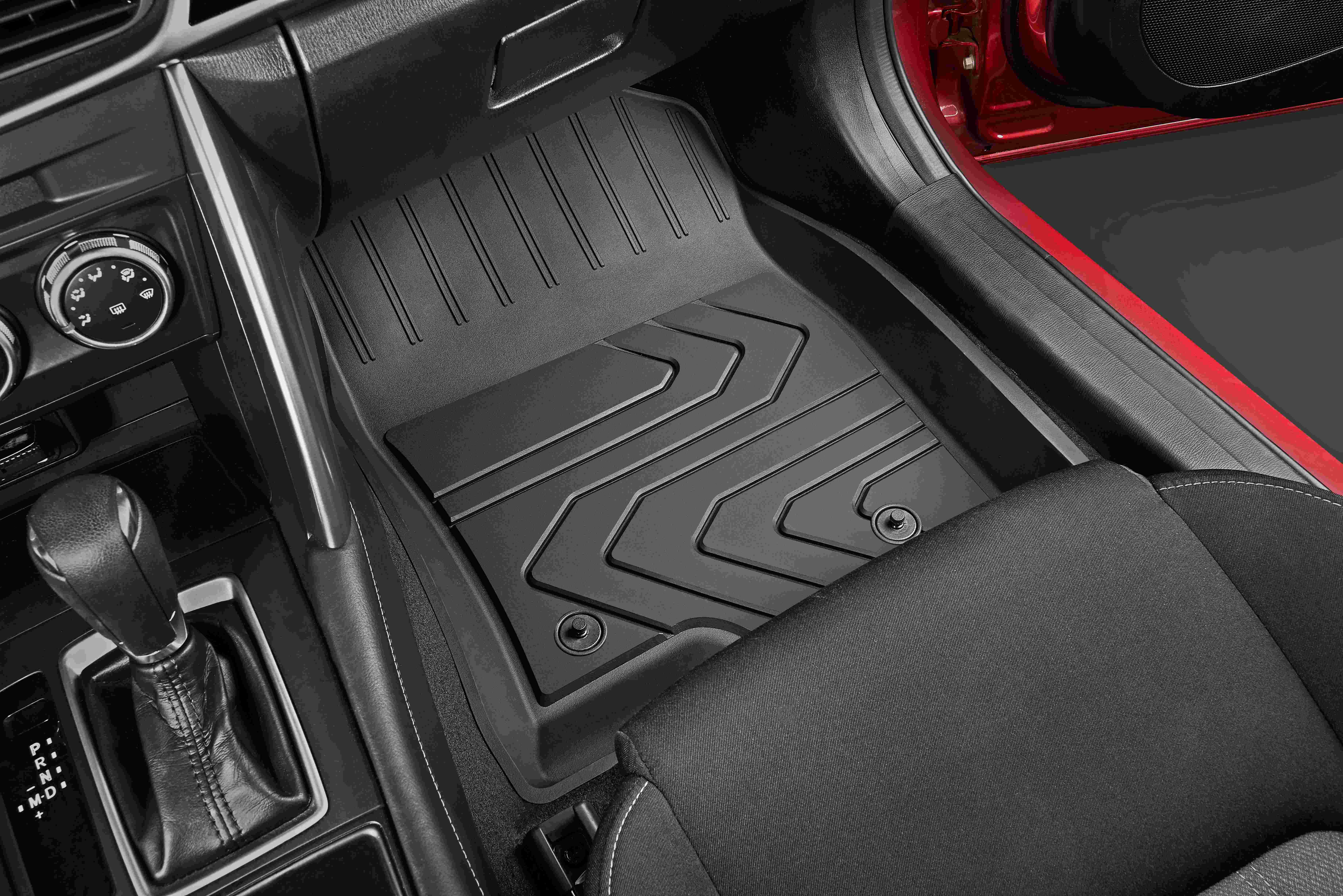 Thảm lót sàn xe ô tô MAZDA CX4 2017- nhãn hiệu Macsim 3W - chất liệu nhựa TPE đúc khuôn cao cấp - màu đen