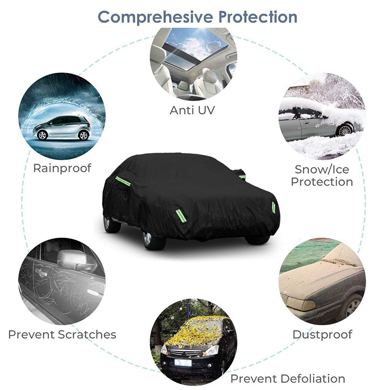 Bạt phủ ô tô cho dòng Suv màu đen cỡ YL+,  ngoài trời cho xe Jaguar F-Face