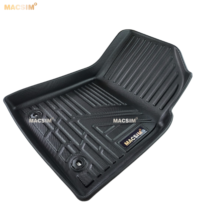 Thảm lót sàn xe ô tô (TC) Lexus ES 2017-2021 Nhãn hiệu Macsim chất liệu nhựa TPE cao cấp