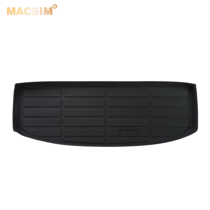 Thảm lót cốp sd bé xe ô Ford Everest 2016-2024 nhãn hiệu Macsim chất liệu TPE cao cấp màu đen