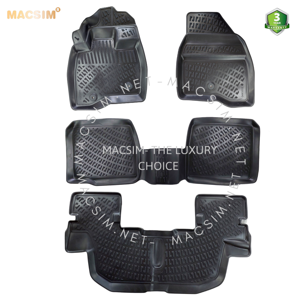 Thảm lót sàn ô tô nhựa TPU Silicon Ford Explorer 2011- 2019 Nhãn hiệu Macsim