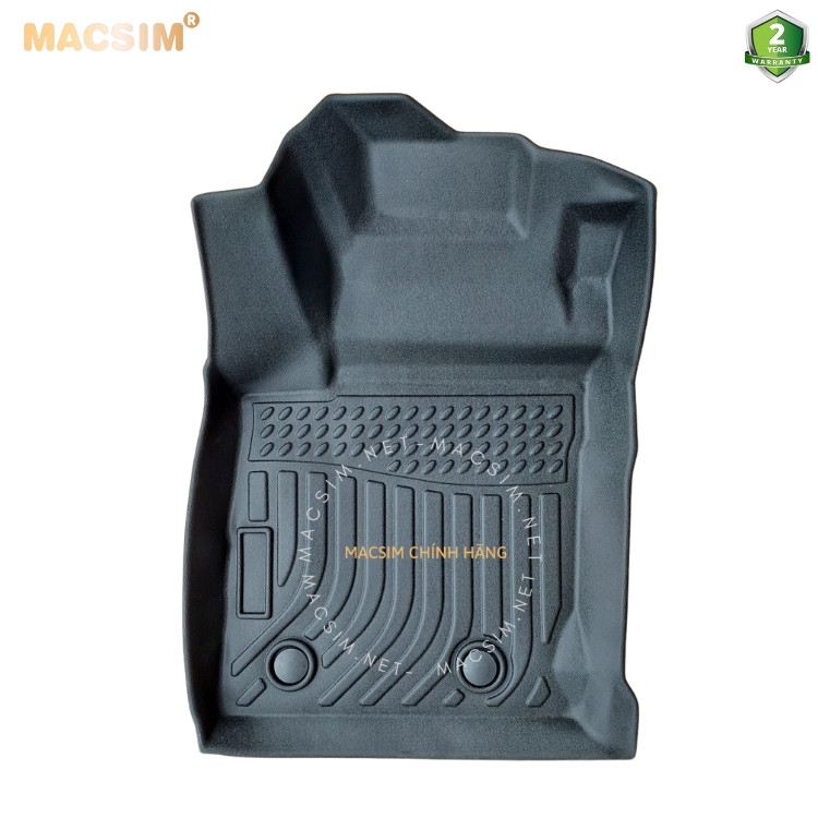Thảm lót sàn xe ô tô Ford Fiesta 2011-2013 (sd) Nhãn hiệu Macsim chất liệu nhựa TPE cao cấp