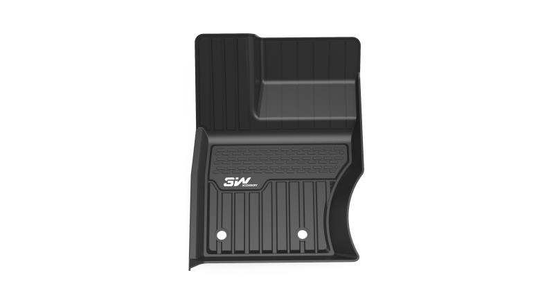 Thảm lót sàn xe ô tô  LANDROVER EVOQUE 2020 Nhãn hiệu Macsim 3W chất liệu nhựa TPE đúc khuôn cao cấp - màu đen