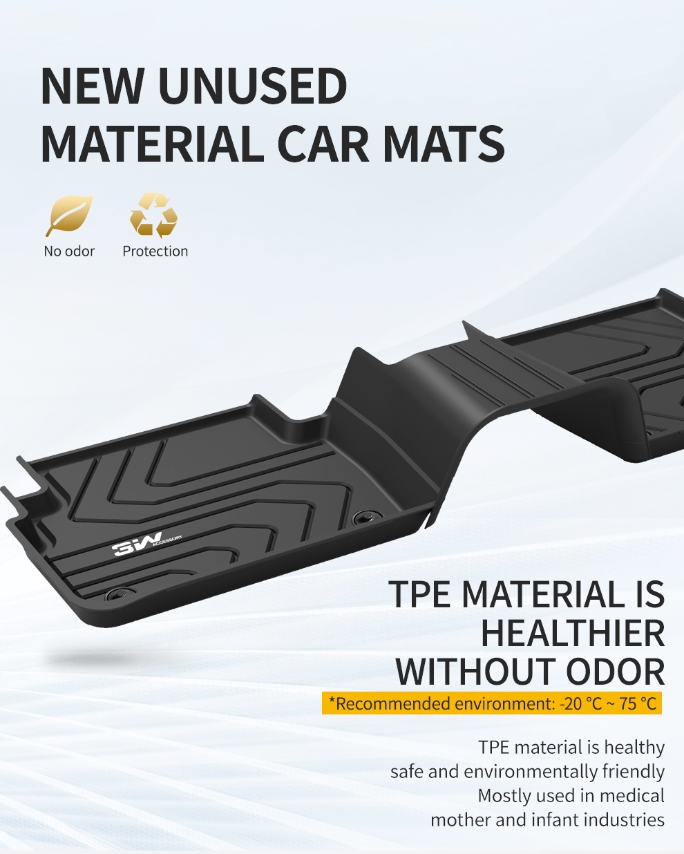 Thảm lót sàn xe ô tô MAZDA 6 ATENZA 2013- đến nay Macsim 3W – TPE Chuẩn Phom, Sử dụng lâu dài