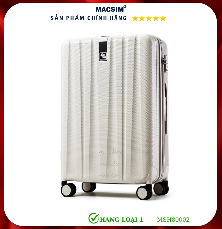 Vali cao cấp Macsim Hanke MSH80002 - Hàng loại 1