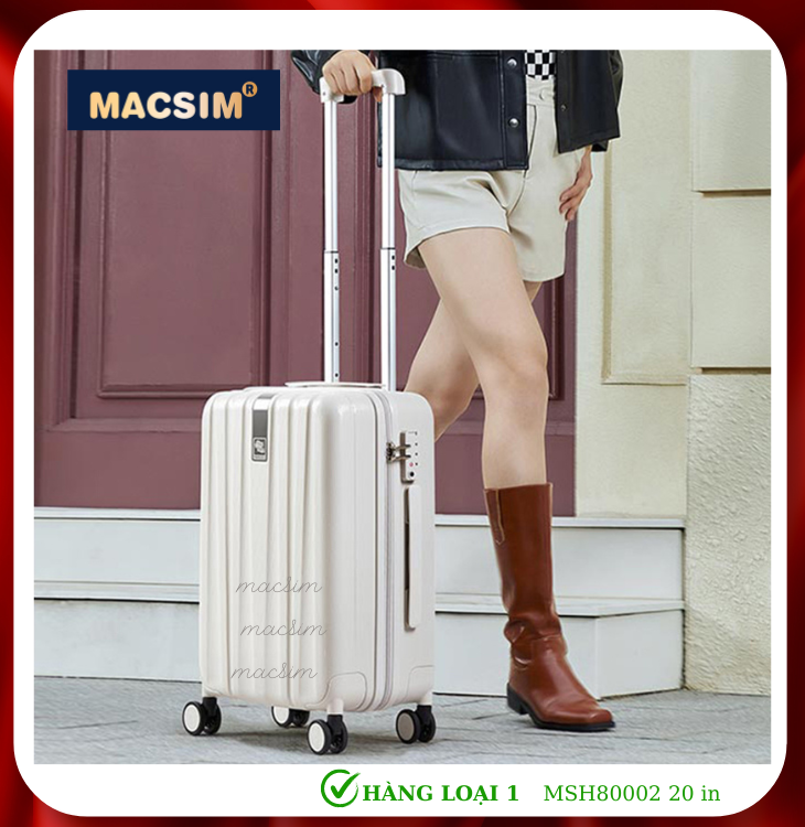 Vali cao cấp Macsim Hanke MSH80002 - Hàng loại 1