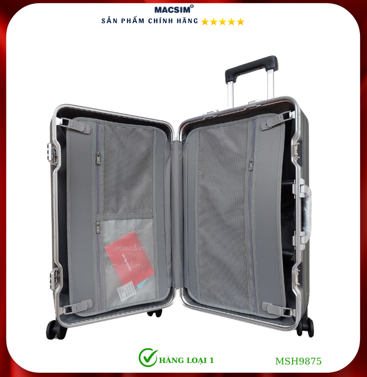 Vali cao cấp Macsim Hanke MSH9875 - Hàng loại 1