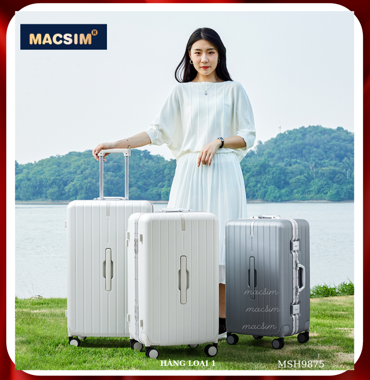 Vali cao cấp Macsim Hanke MSH9875 - Hàng loại 1
